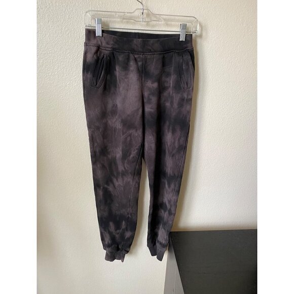 ATM Women’s Brown & Black Tie Dye Joggers Size XS Loungewear Sweat Pants - Picture 1 of 9